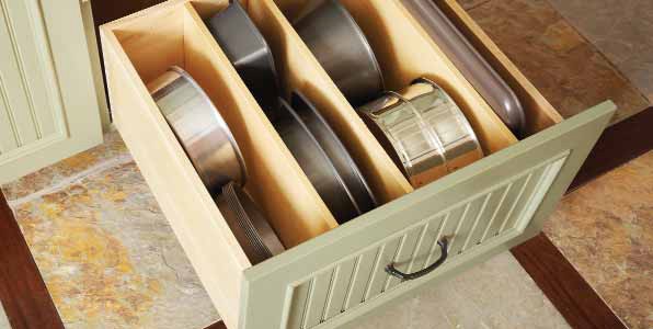 Drawer Dividers and Plate Holders - Decora Cabinetry