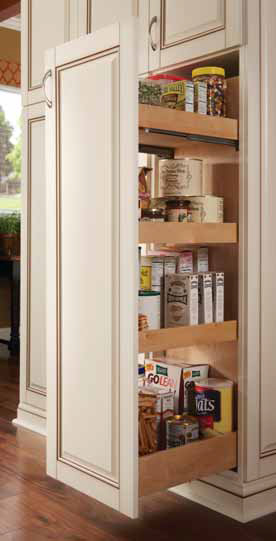 New Horizon Cabinetry | Bonita Florida Tall Pull-Out Storage | New ...